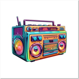 Retro 90s Radio #1 Posters and Art